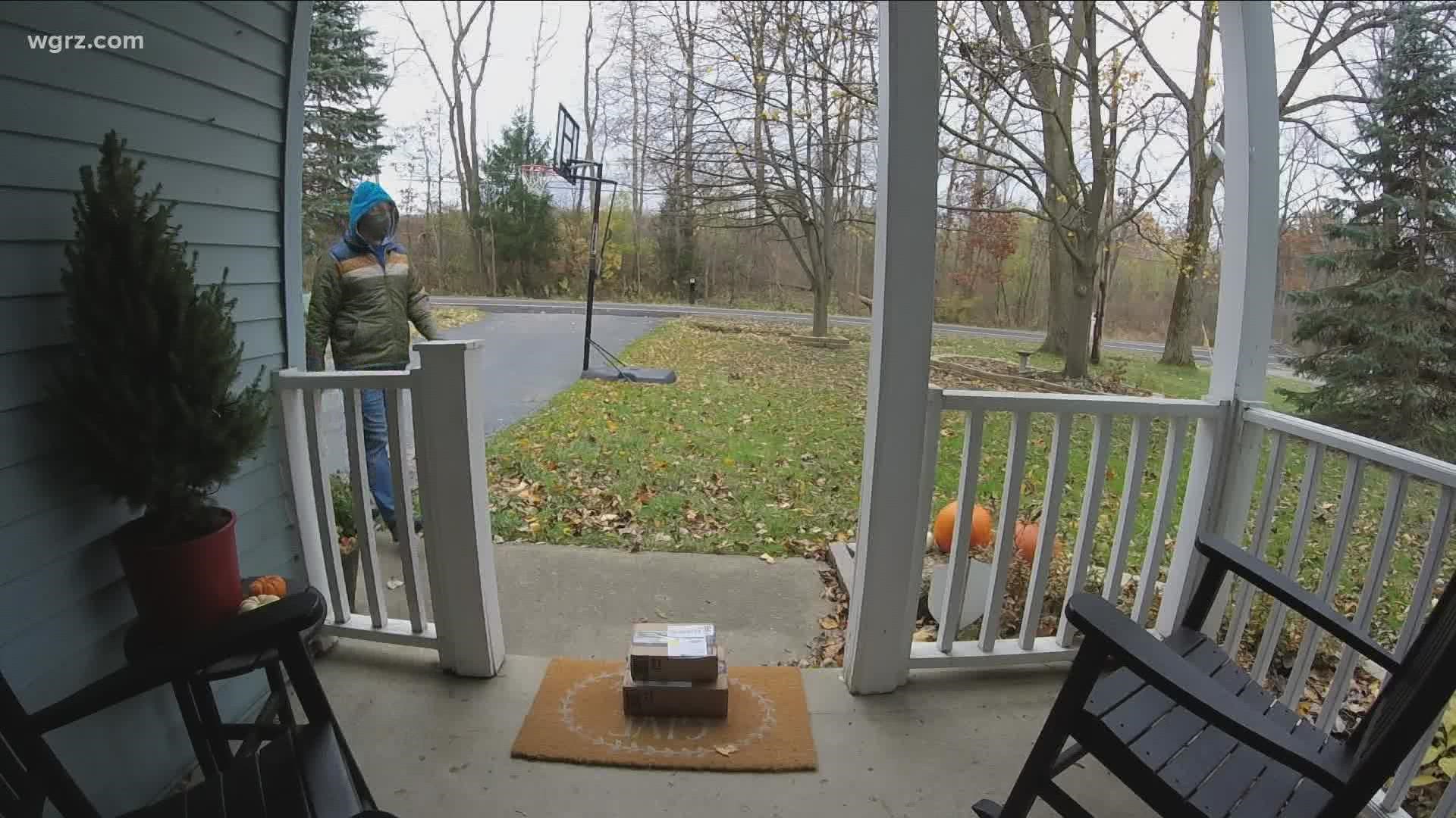 More shopping is being done online than ever before, which means more packages are being shipped and delivered to homes across Western New York.