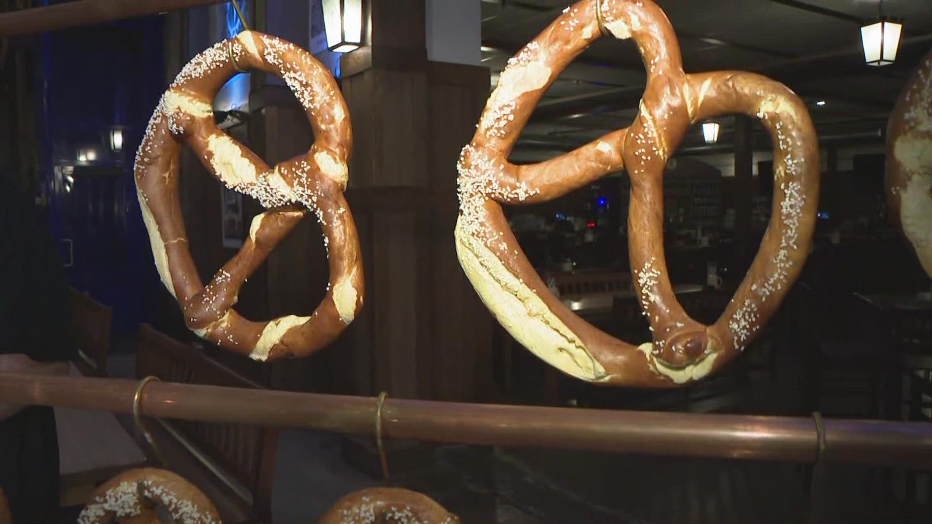 The German beer hall on Scott Street will host festivities through the end of October.