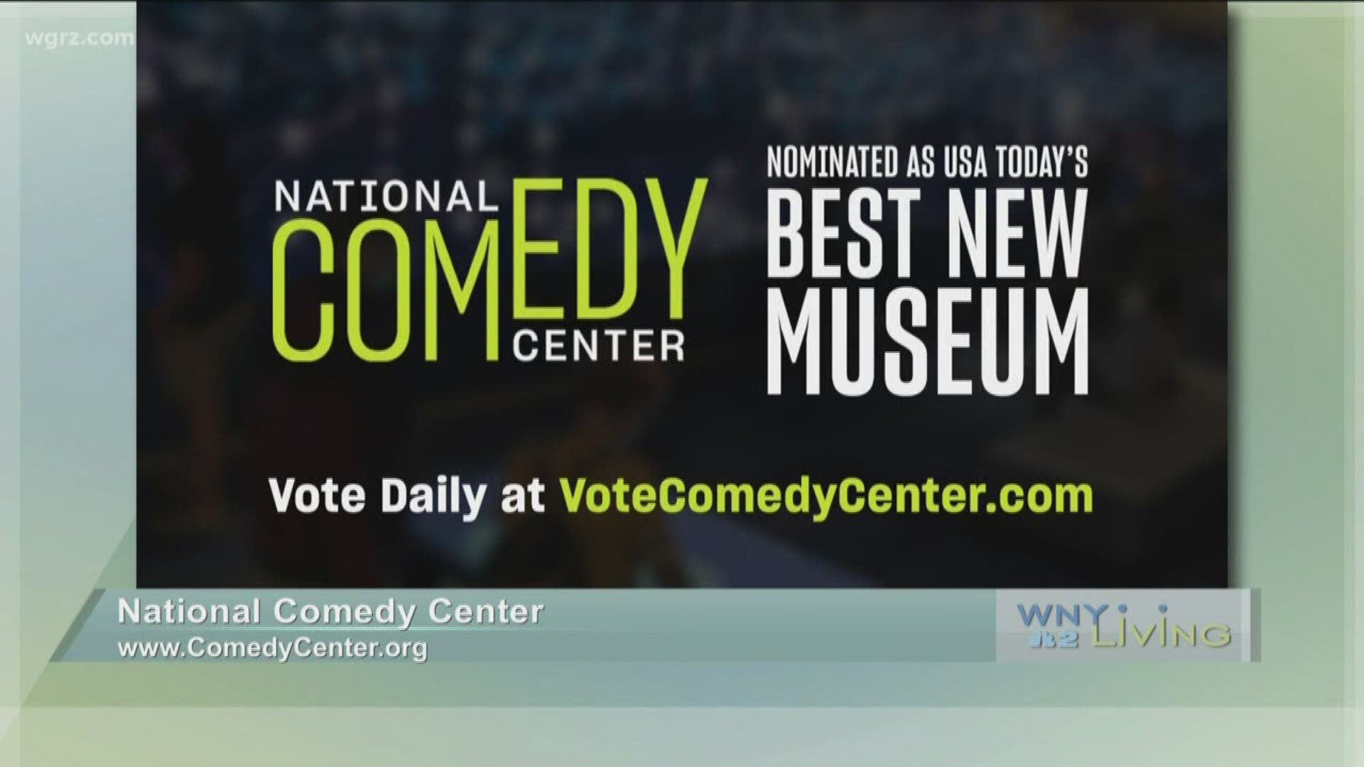February 15 - National Comedy Center (THIS VIDEO IS SPONSORED BY NATIONAL COMEDY CENTER)