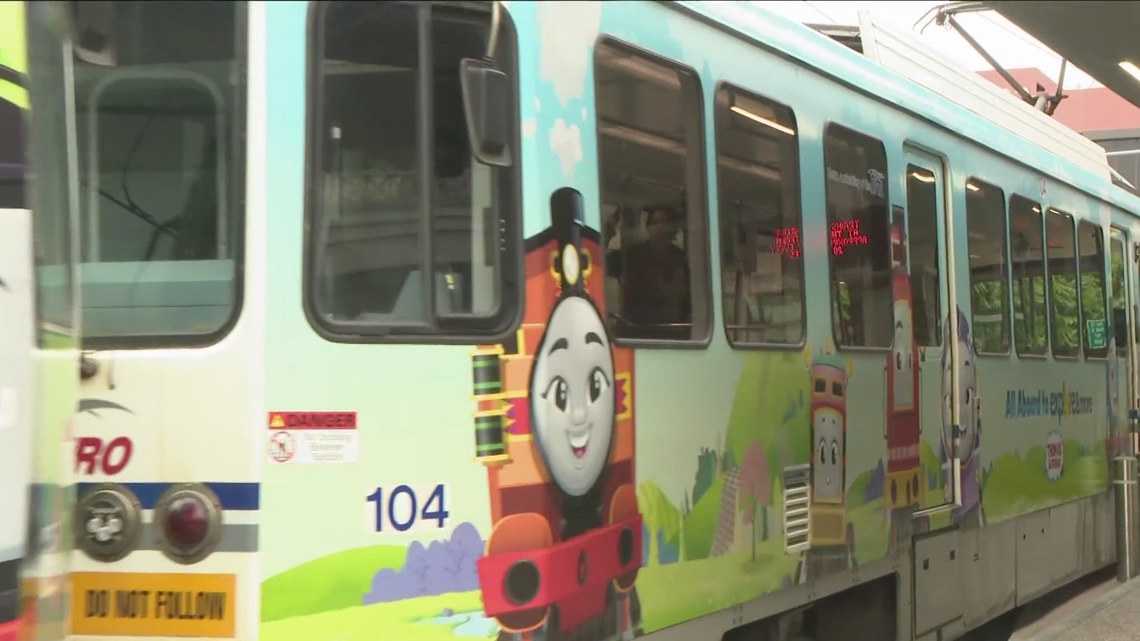 Thomas the Tank Engine-themed train now operating in Buffalo
