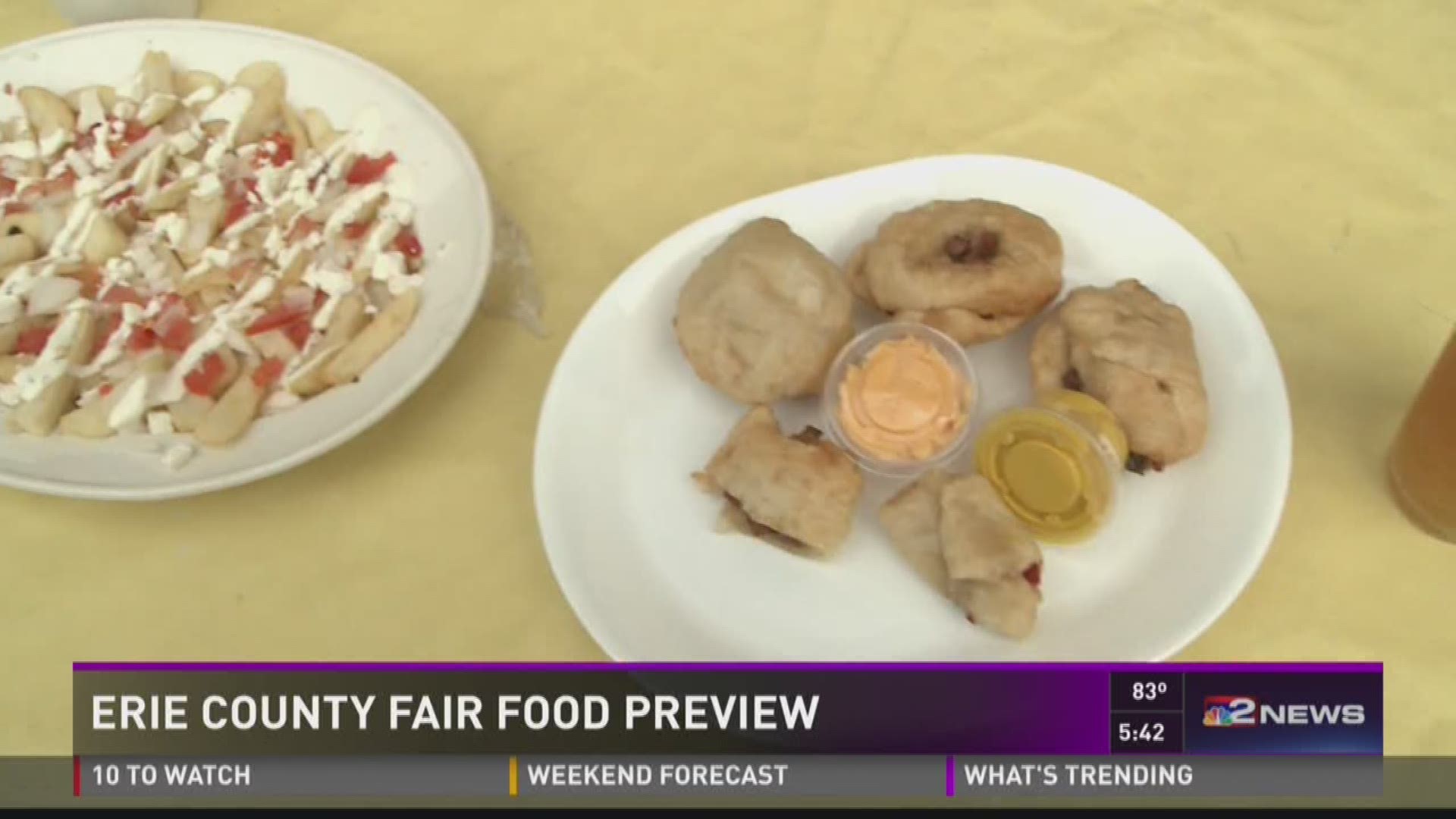 Erie County Fair previews new food items