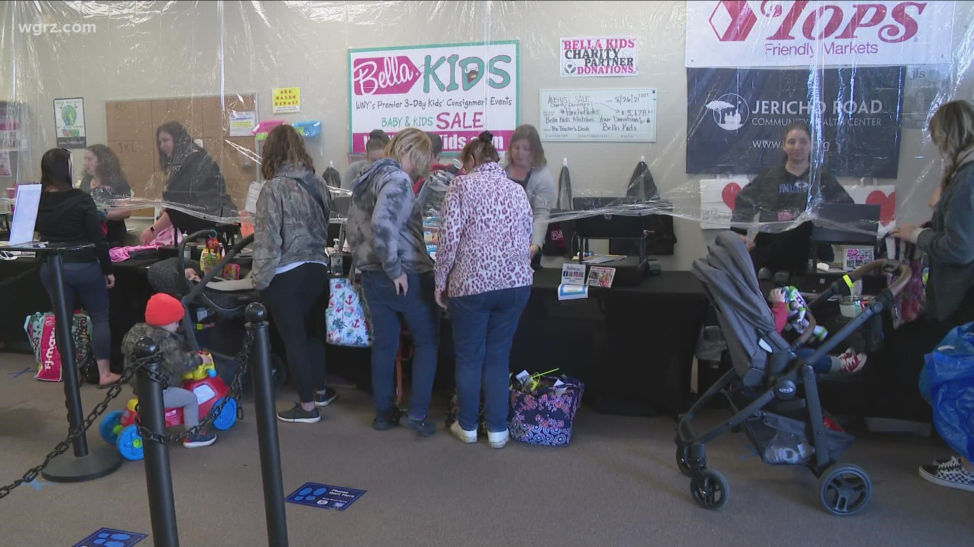 Bella Kids Pop Up shop this weekend on Transit Road in Williamsville celebrating 10 years
