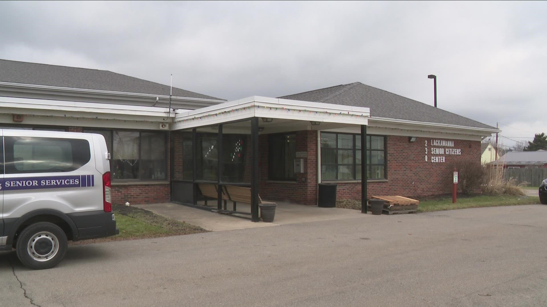 The Lackawanna Senior Center resumed normal operations for the first time since the Blizzard