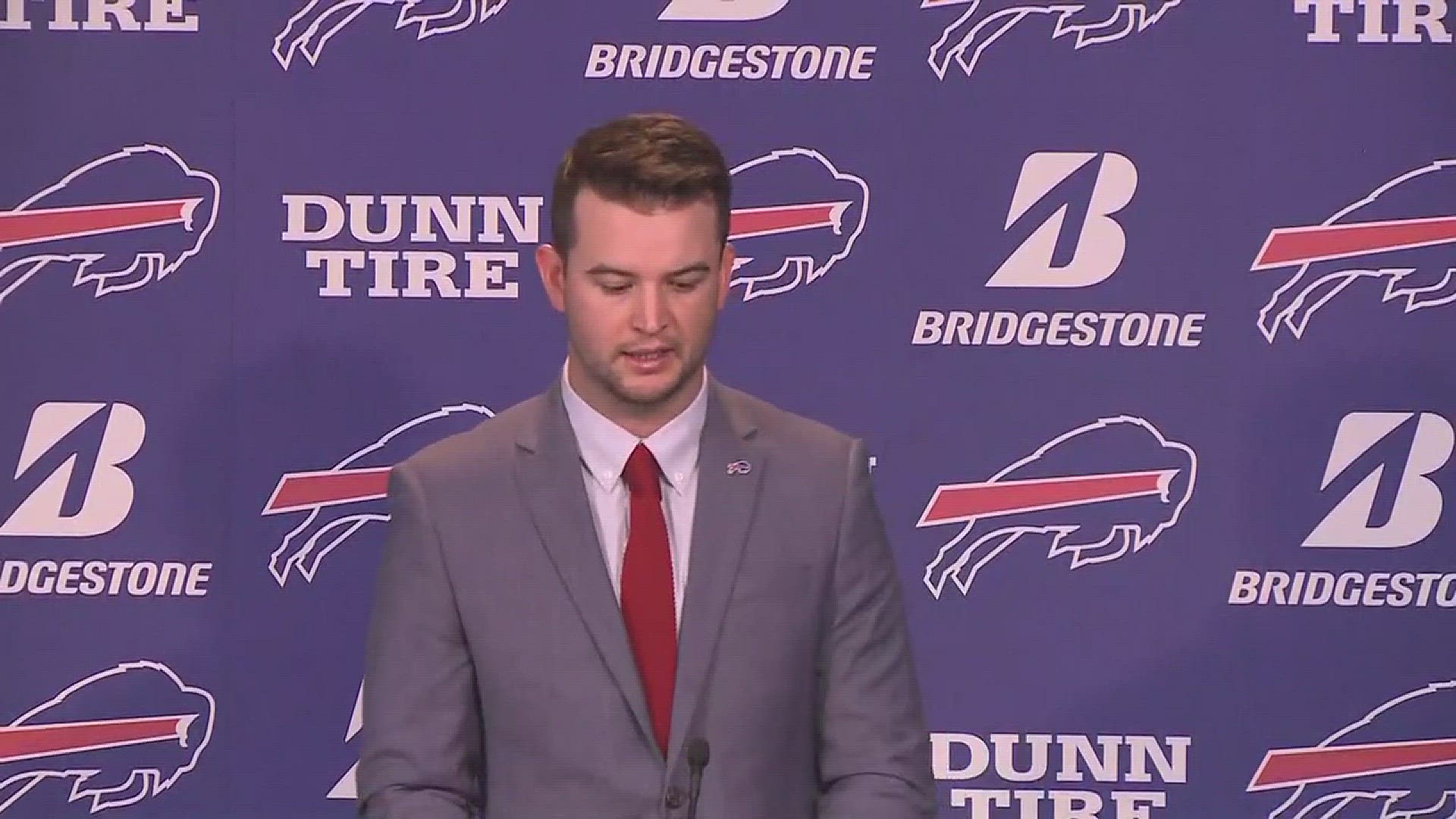 Quarterback AJ McCarron is excited by the opportunity he's getting with the Bills..