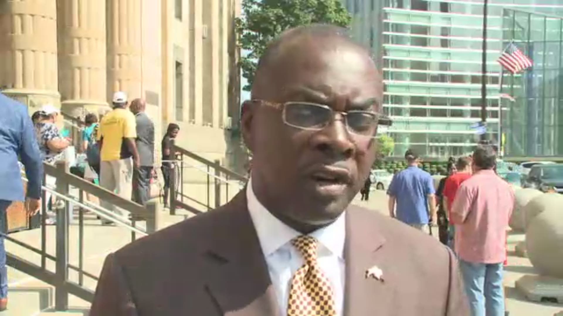 Mayor discusses Buffalo Police initiatives to combat crime.