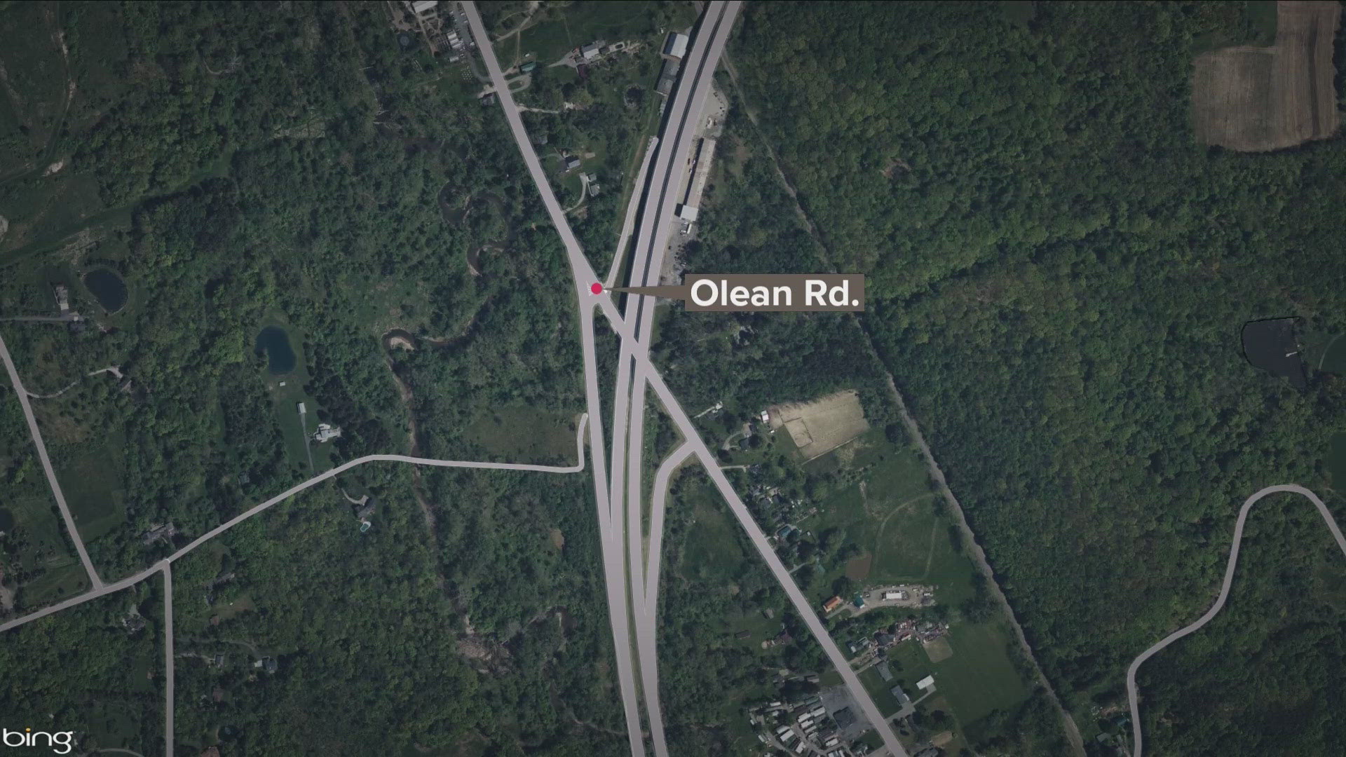 EAST AURORA POLICE SAY A 43-YEAR-OLD MAN WAS  DRIVING A MOTORCYCLE WHEN HE WENT OFF THE ROAD AND HIT A UTILITY POLE ALONG OLEAN ROAD.