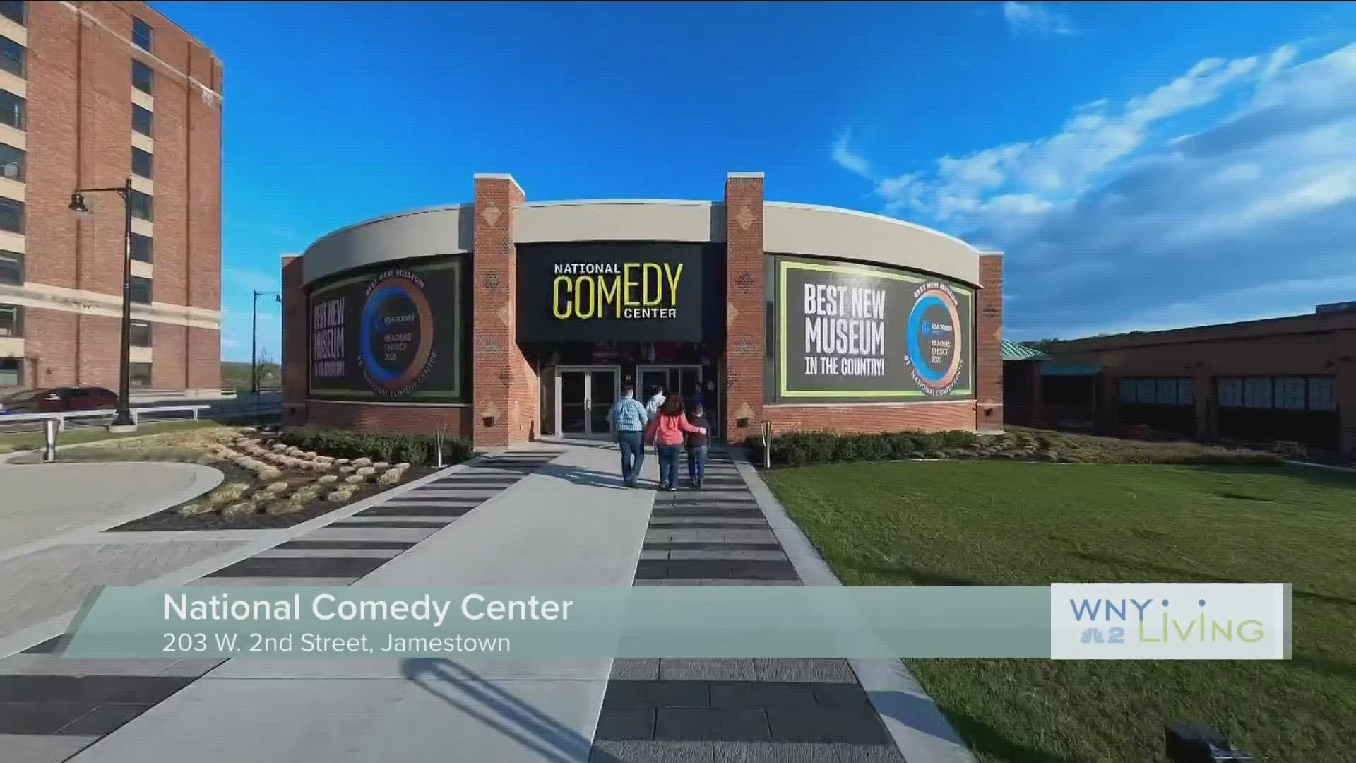 May 20th - WNY Living - National Comedy Center (THIS VIDEO IS SPONSORED BY THE NATIONAL COMEDY CENTER)