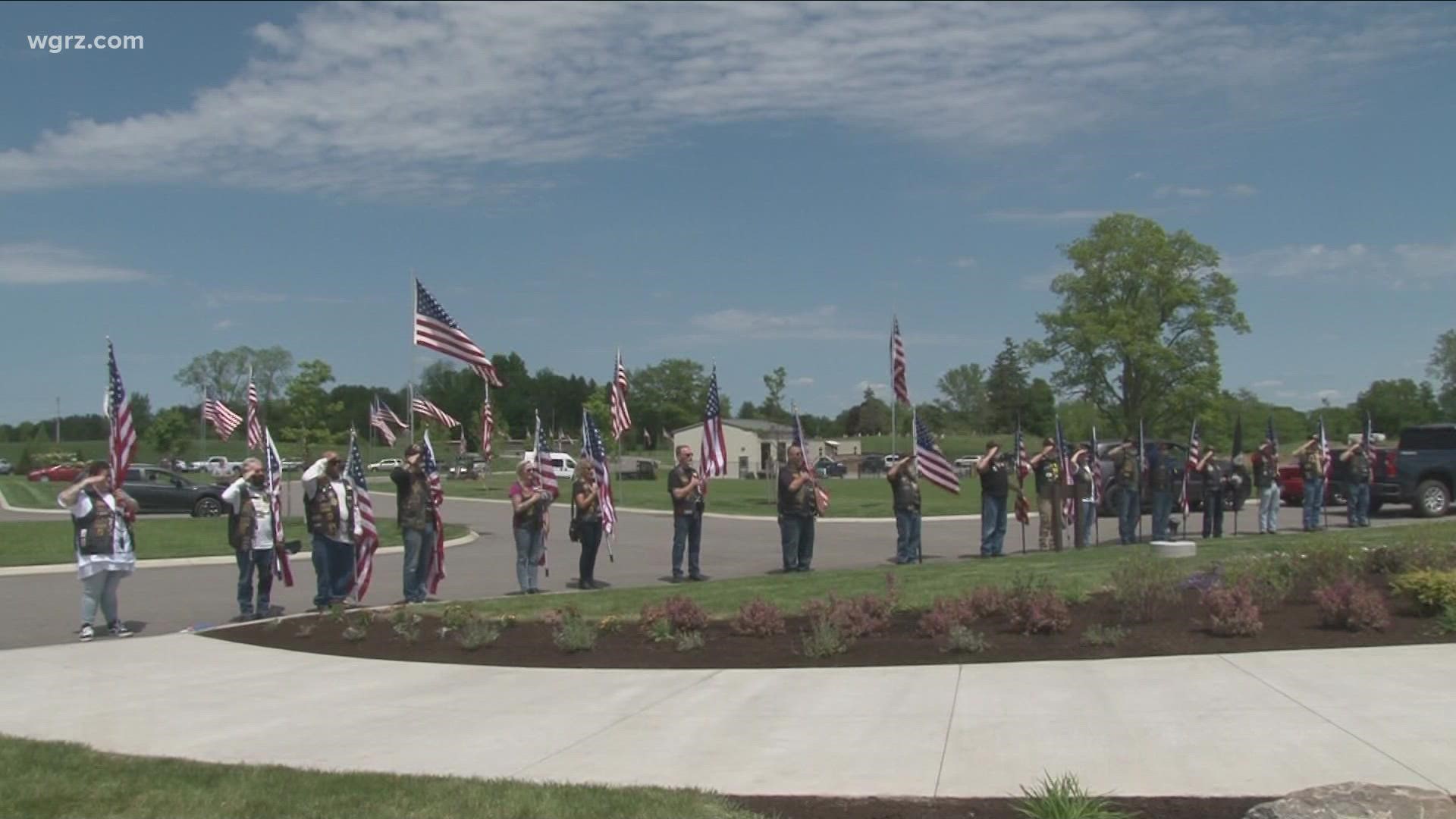 Memorial Day services have started around WNY ahead of the holiday Monday.