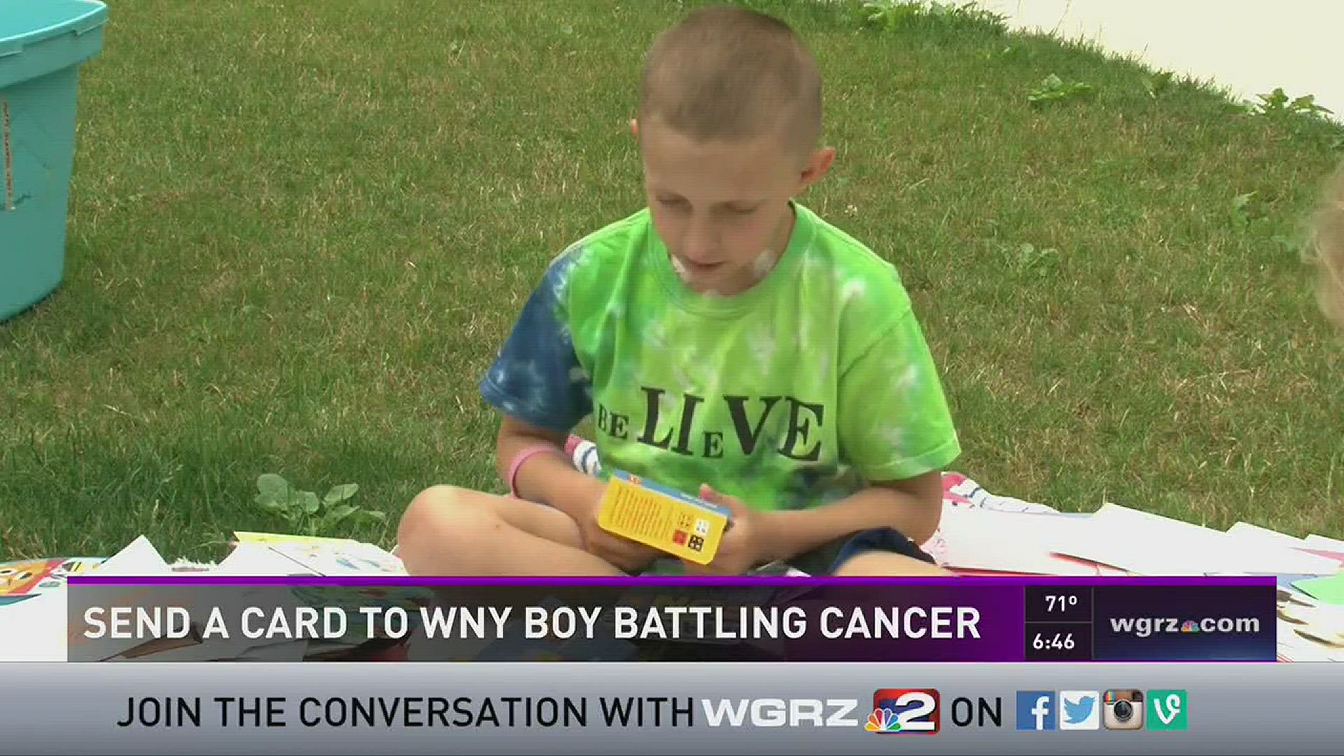 The power of social media and the kindness of people all over Western New York and the world is helping to make Andrew Masse's fight against cancer just a little bit easier.