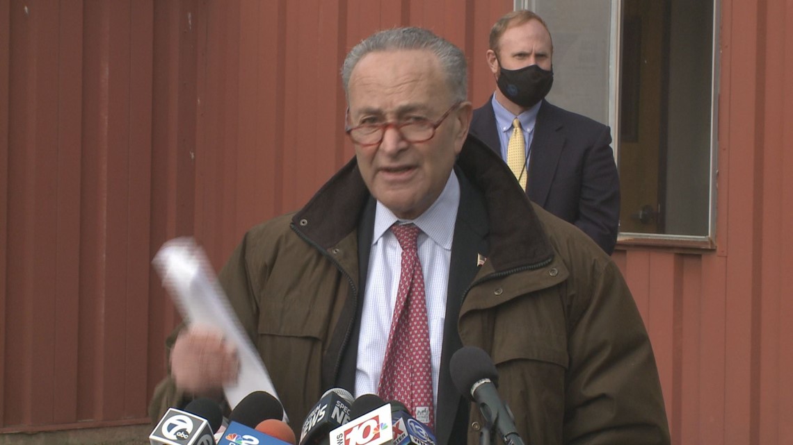 Schumer says McConnell and his staff are ready to talk about COVID relief bill