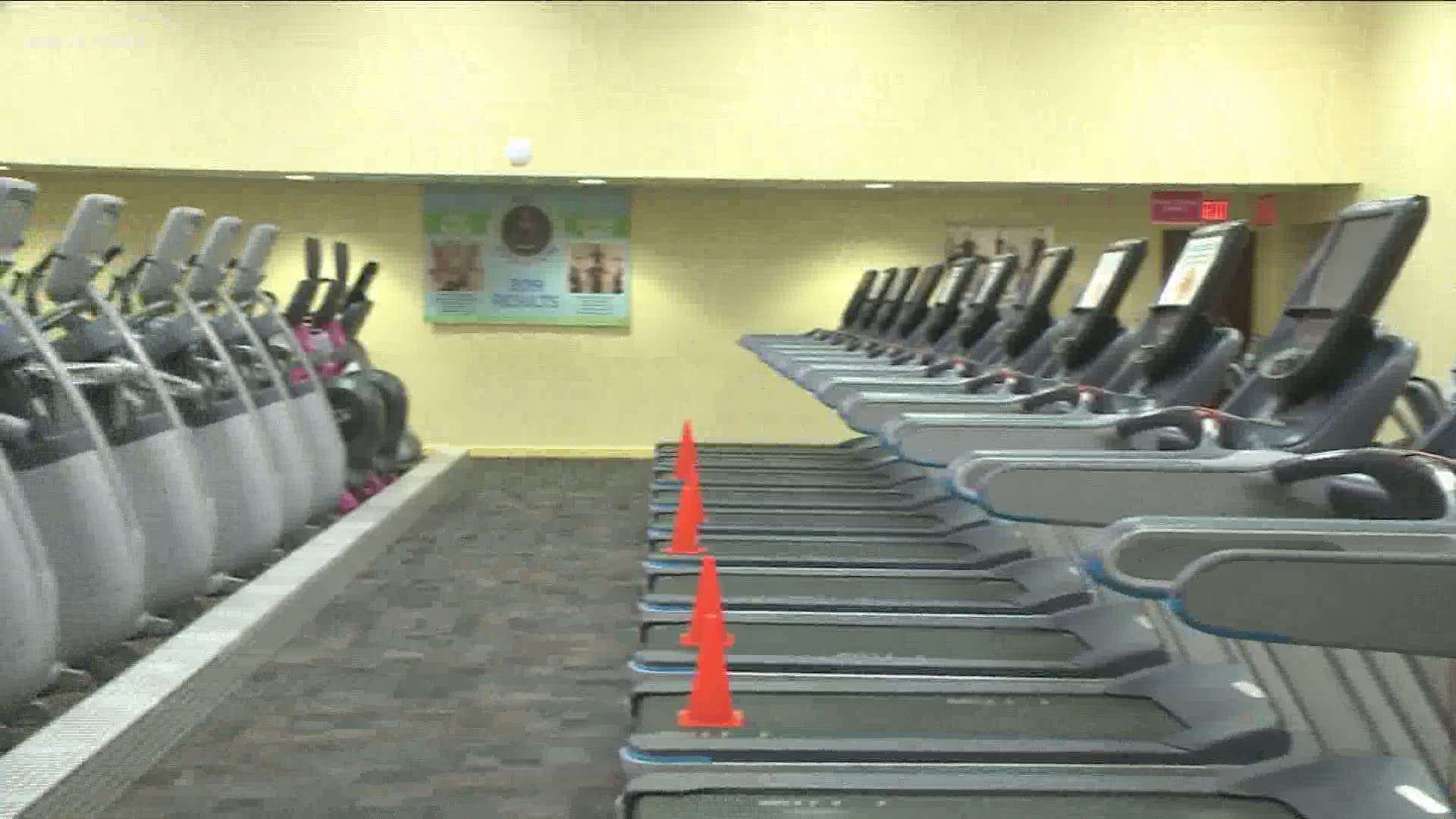 Gyms prepare to reopen on Monday