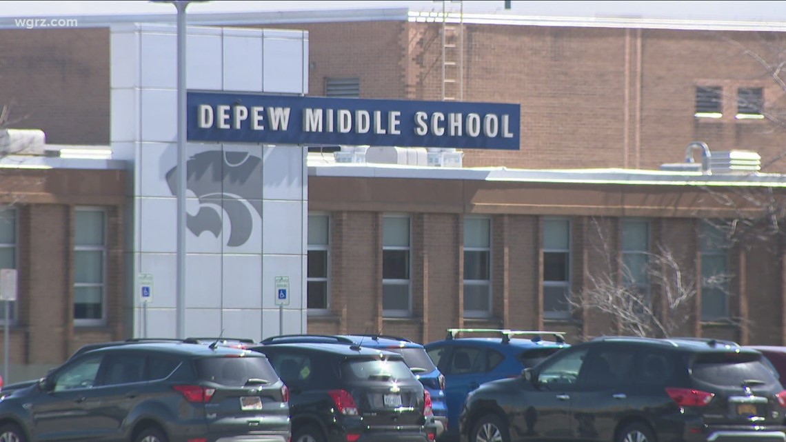 Spike in COVID cases forces Depew Middle School to returns to remote