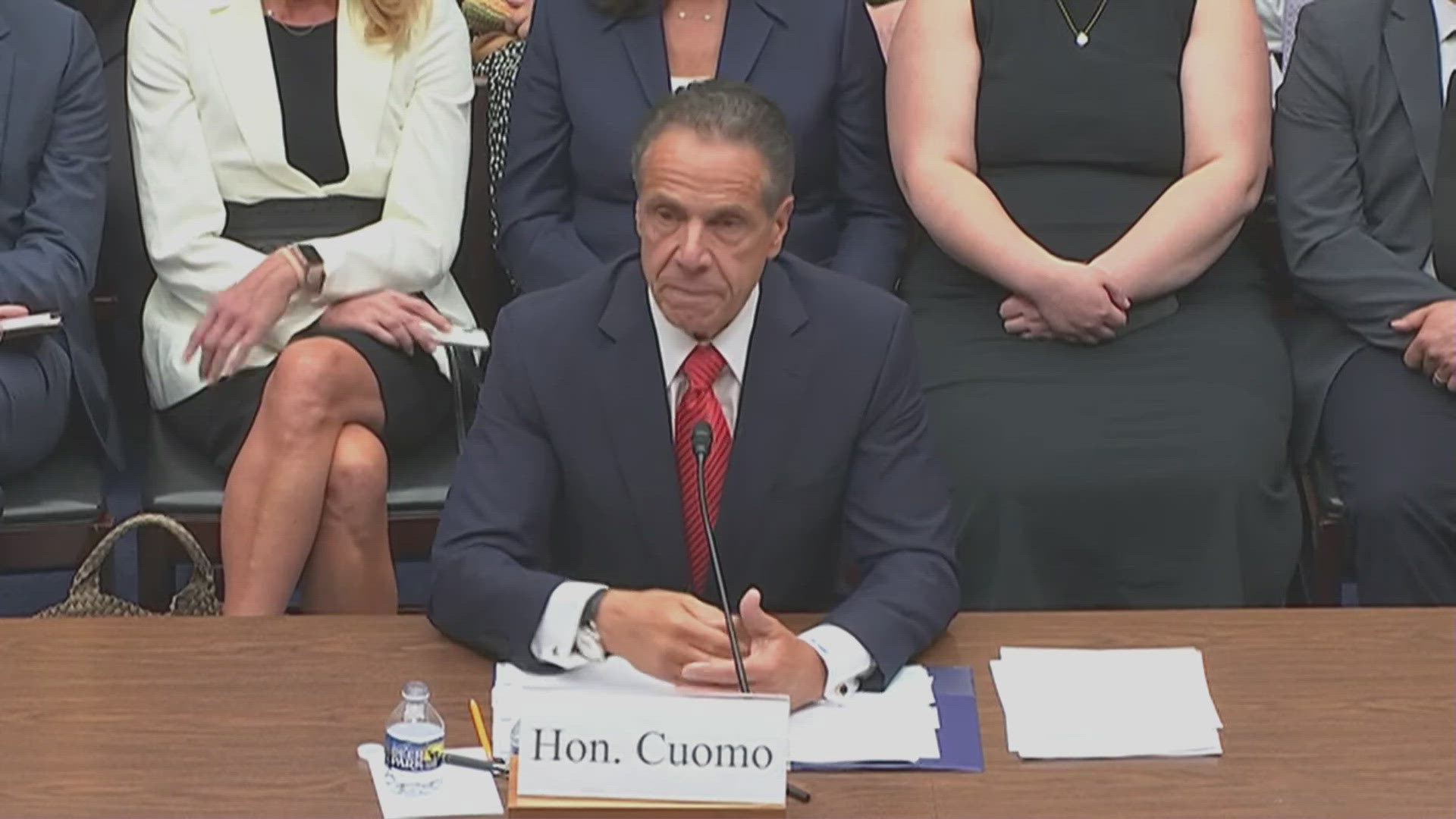 Former NY Governor Andrew Cuomo testifies on COVID-19 in nursing homes