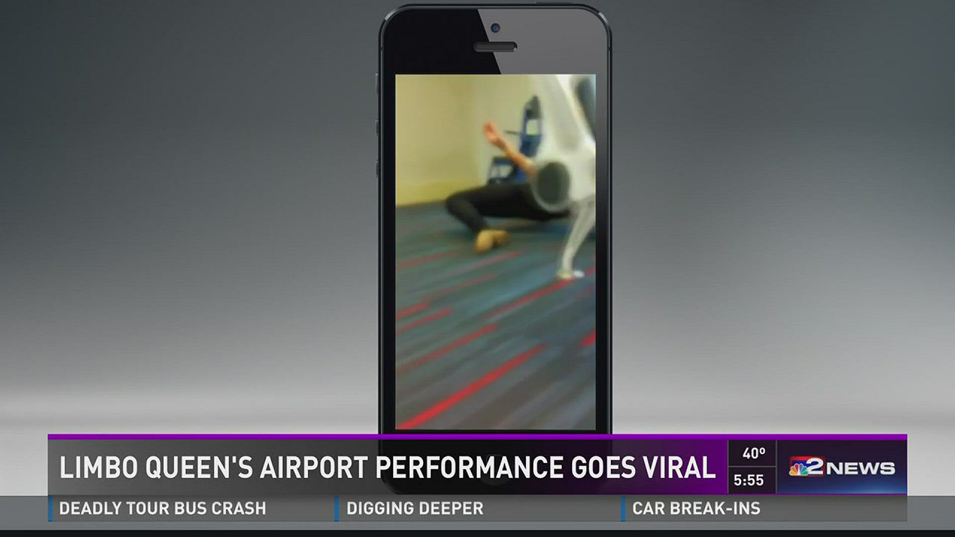 Limbo Queen's Airport Performance Goes Viral