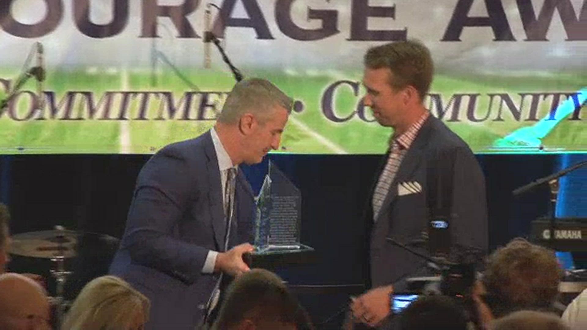 Frank Reich returns to Buffalo for the 19th Call to Courage award