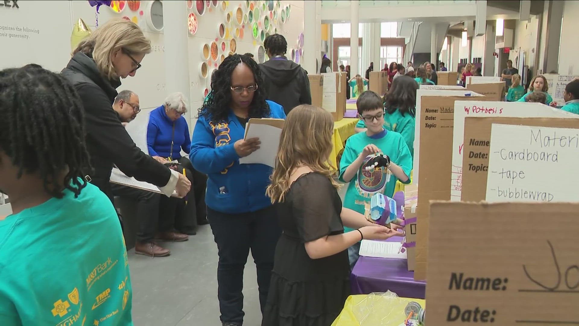 More than 100 presentations were held at the Willie Hutch Jones Educational and Sport Program Steam Fair, Saturday.