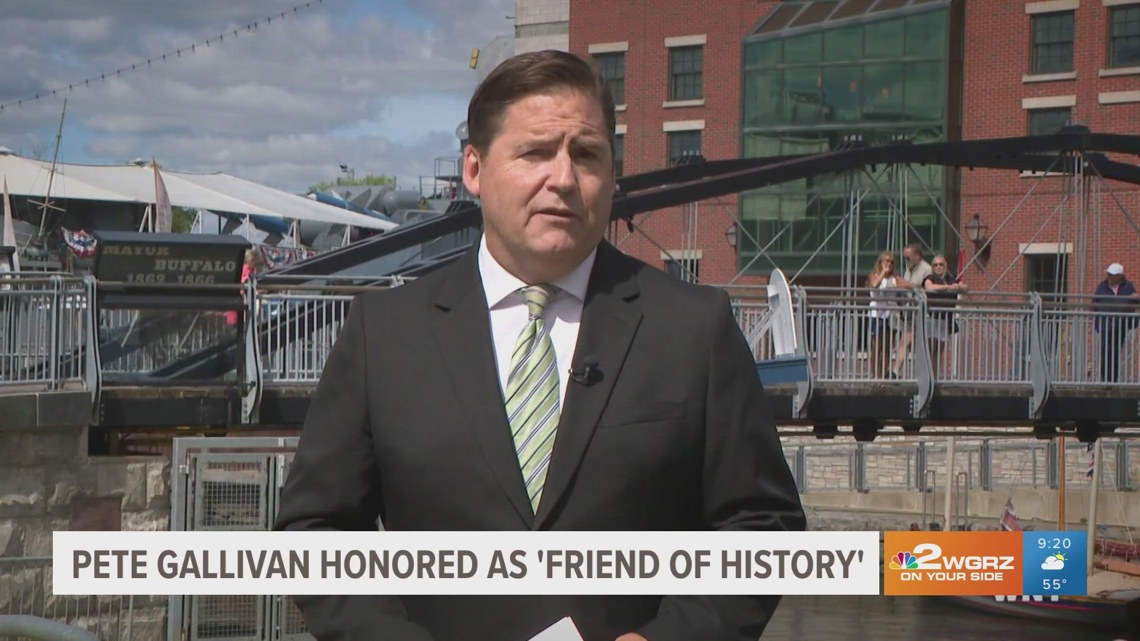 2 on Your Side's Pete Gallivan Honored as 'Friend of History' | wgrz.com