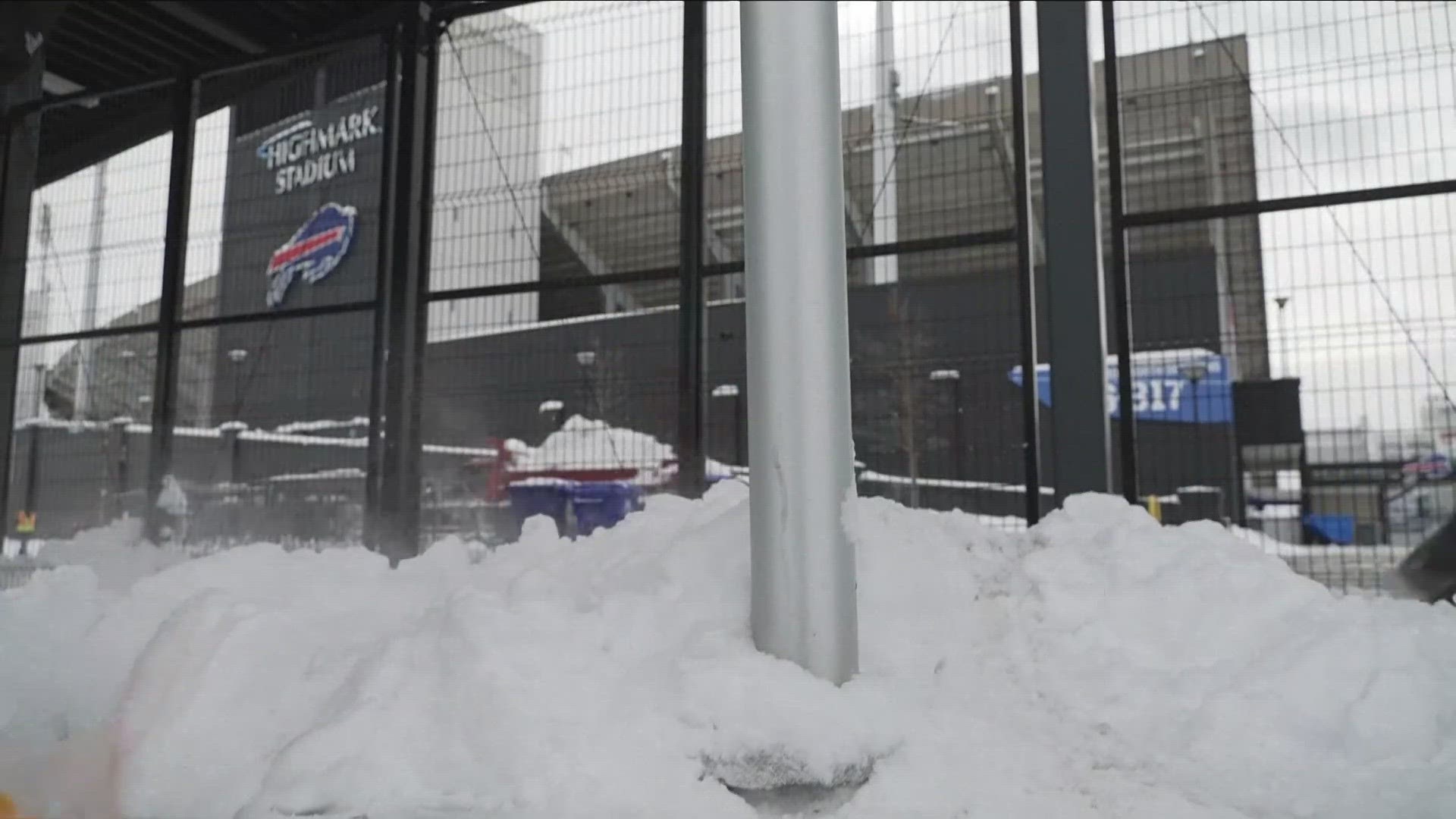 Buffalo Bills fans shovel some more