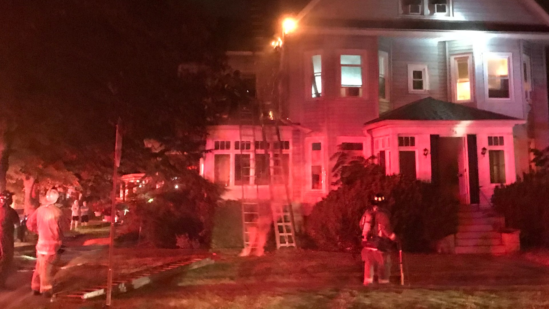Two firefighters hurt in North Buffalo house fire