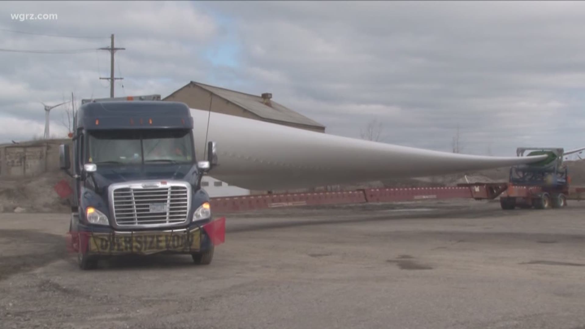 Massive Turbine Pieces To Hit The Road In WNY