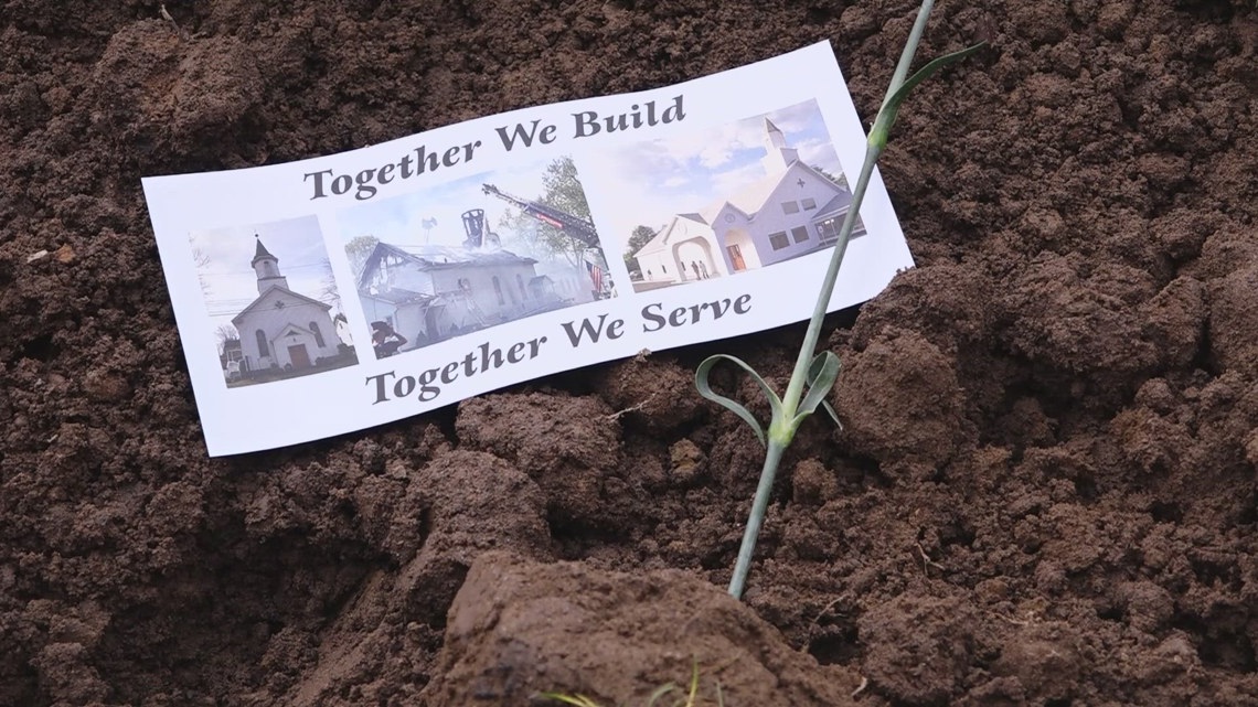 Work begins to rebuild St. Paul’s Lutheran Church nearly 3 years after fire