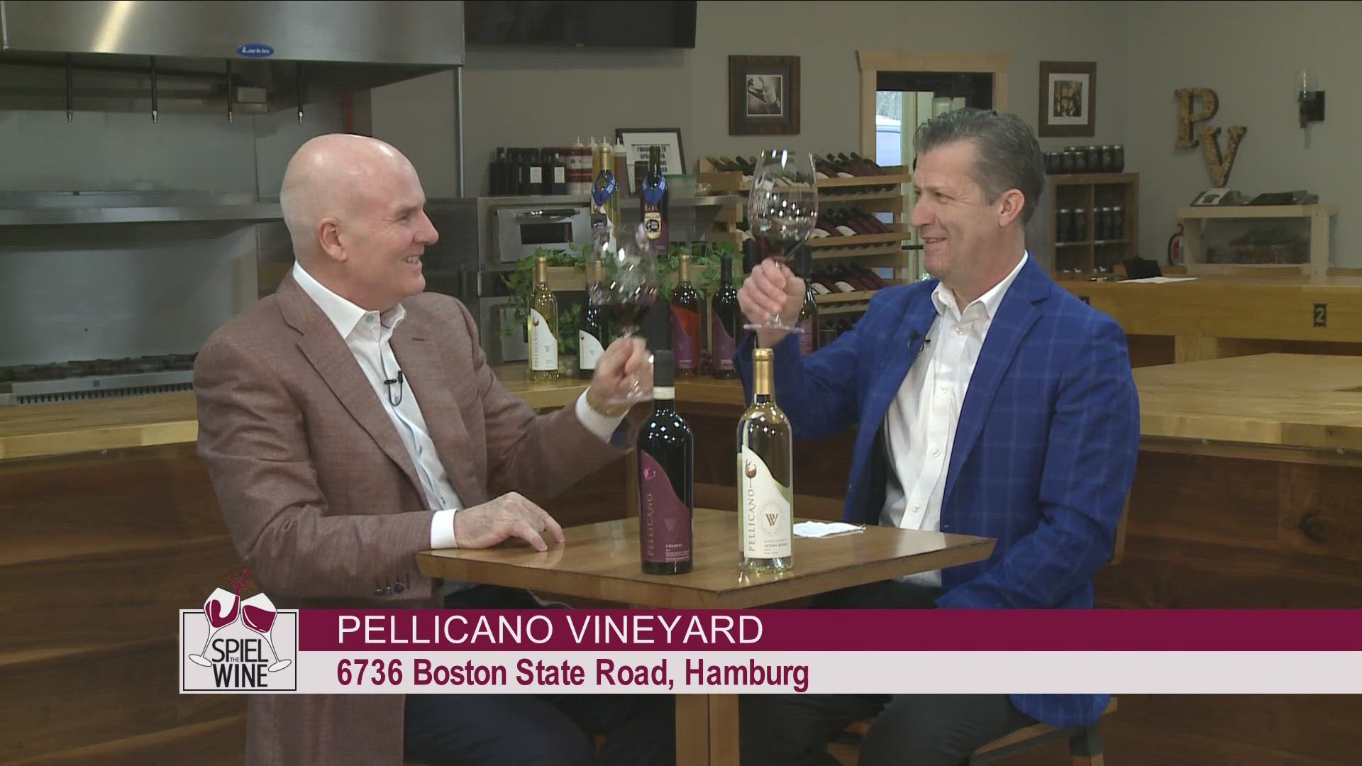 Spiel the Wine - November 10 - Segment 3 THIS VIDEO IS SPONSORED BY PELLICANO VINEYARD