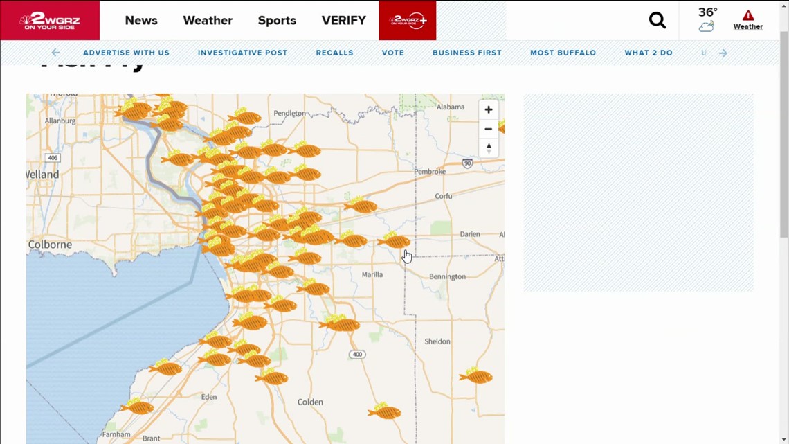 Fish Fry Map 2024 | wgrz.com