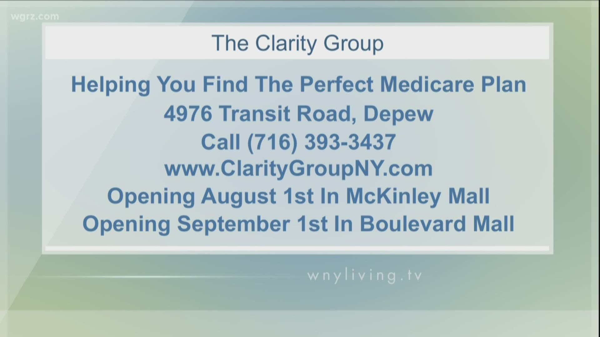 WNY Living - June 29 - The Clarity Group (SPONSORED CONTENT)