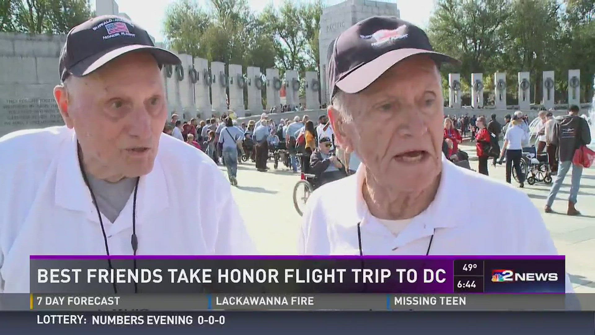 2 on Your Side's Kelly Dudzik reports on the special bond two Western New York Veterans share, and their journey to Washington, D.C.