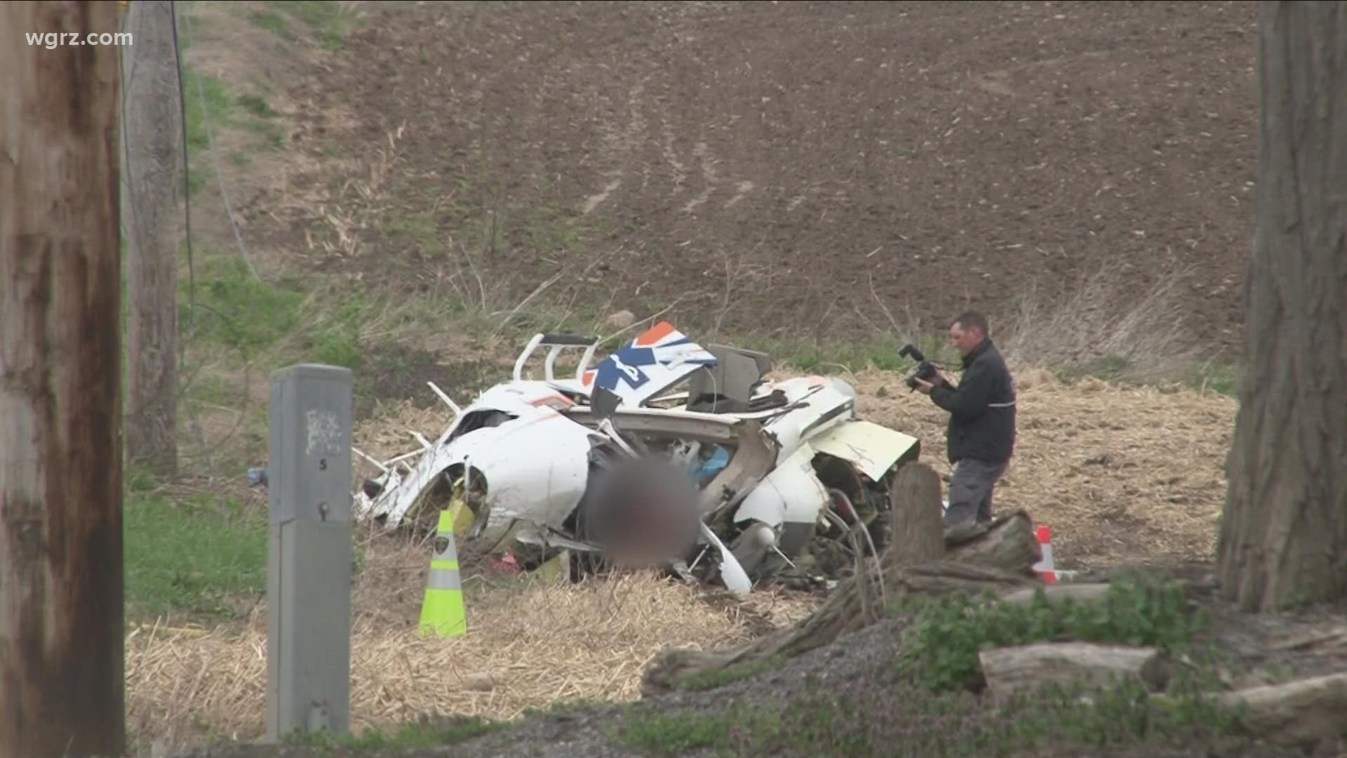 Mercy Flight helicopter crashes in Elba, Genesee Co