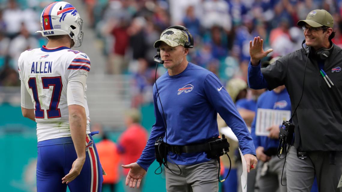 Bills' Josh Allen won't practice Wednesday; Sean McDermott says