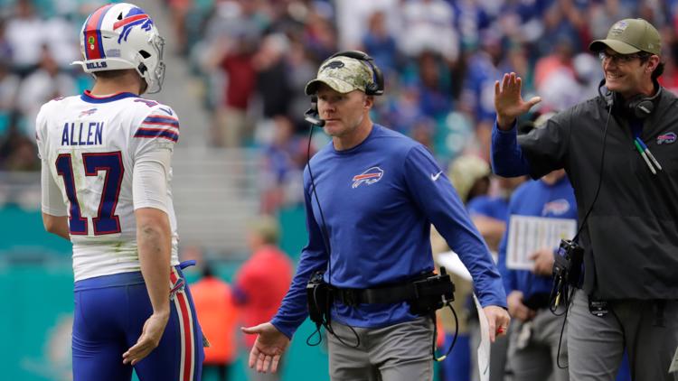 Bills HC Sean McDermott Discusses Potential Josh Allen Extension