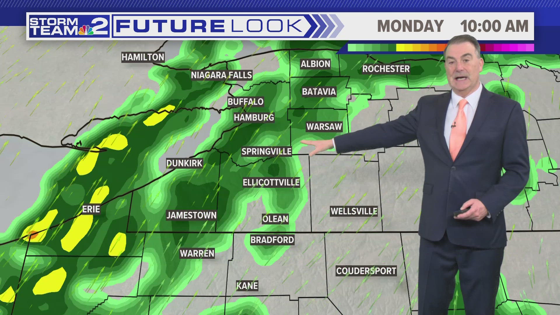Storm Team 2: Warming up Sunday, rain moves in Monday | wgrz.com