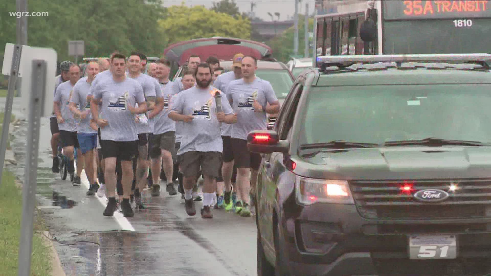 Torch run benefits Special Olympics