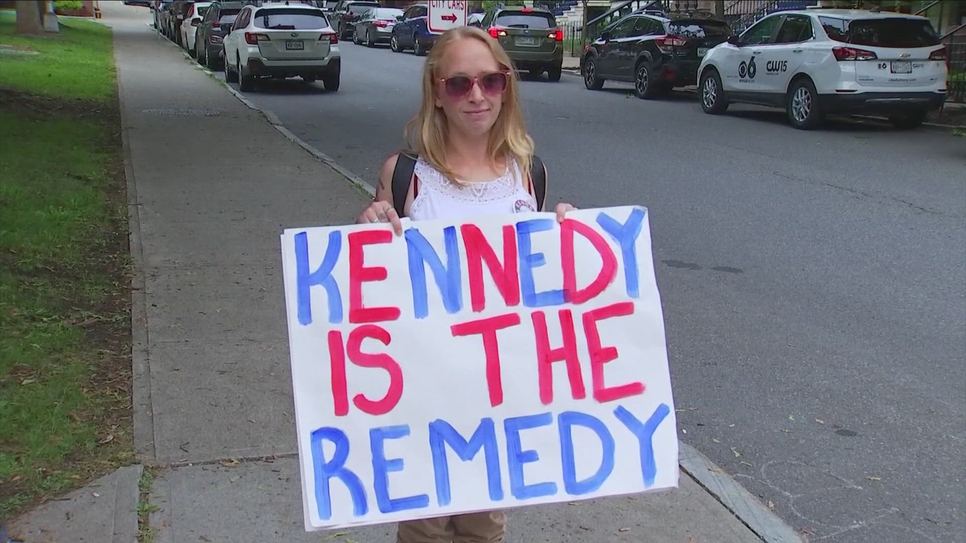 The lawsuit alleges that Kennedy’s nominating petition listed a residence in New York City’s northern suburbs while he actually has lived in Los Angeles since 2014.