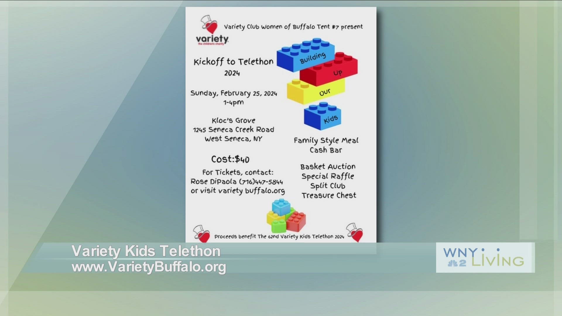 WNY Living - February 17 - Variety Kids Telethon (THIS VIDEO IS SPONSORED BY VARIETY KIDS TELETHON)