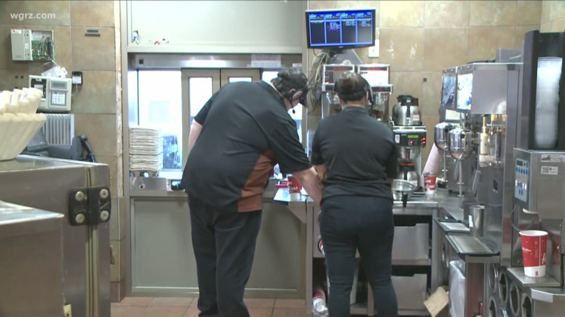 Employees at Tim Hortons are dealing with the aftermath of a coworker, Jessica Cameron, who was set on fire in the restaurant's parking lot, on Monday.