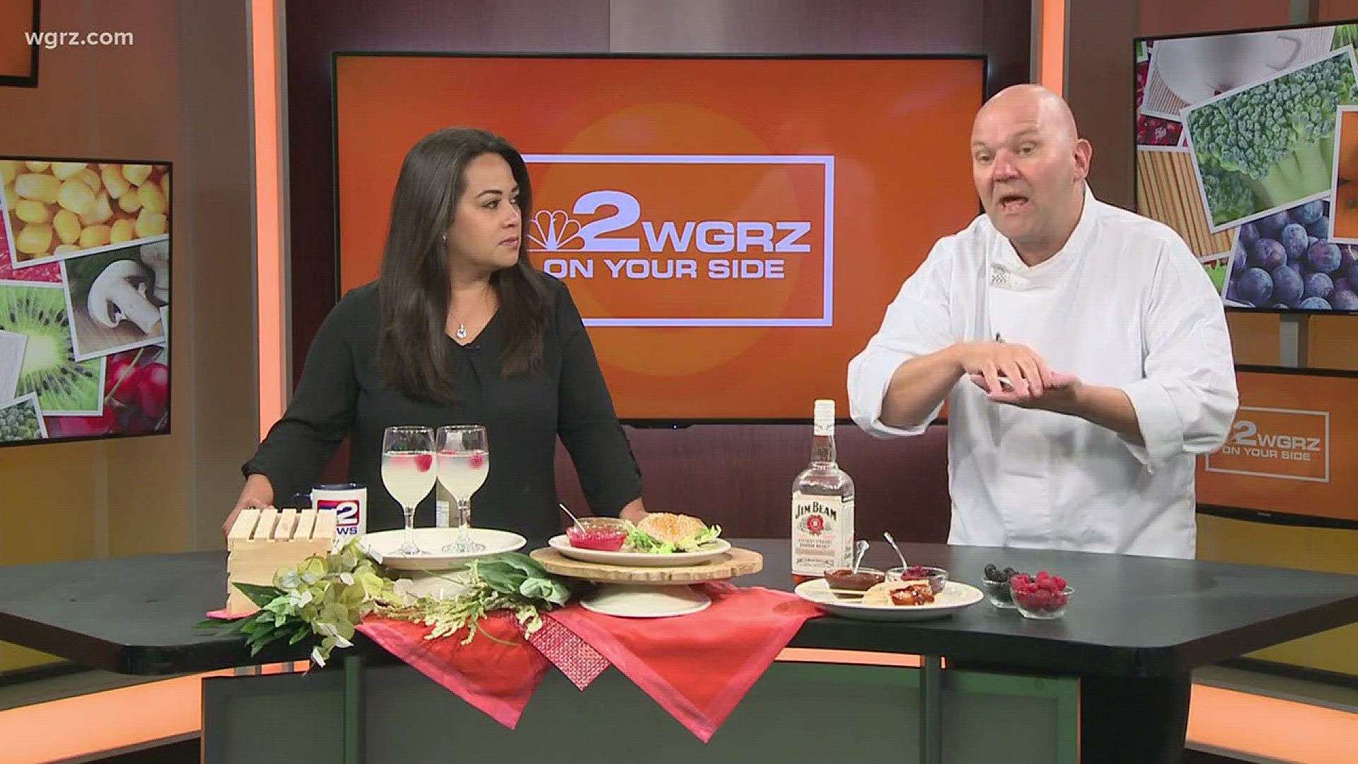 Fresh berries aren't just for making pies. Chef Binks stopped by Daybreak with some ideas on how to mix the sweet fruits of the season with some savory dishes.