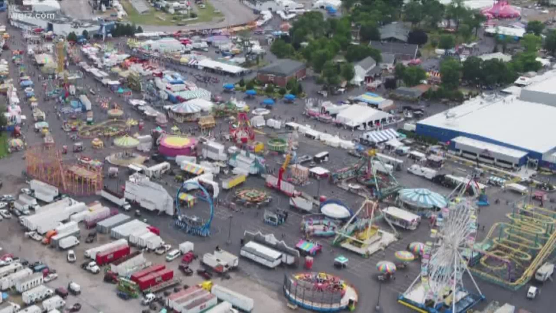 A record one million, 238 thousand, 456 people went to the fair over the last 12 days..