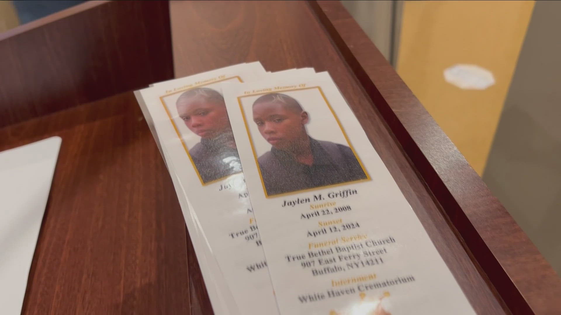 Family of Jaylen Griffin held a funeral service following the discovery of his body 4-years after his disappearance
