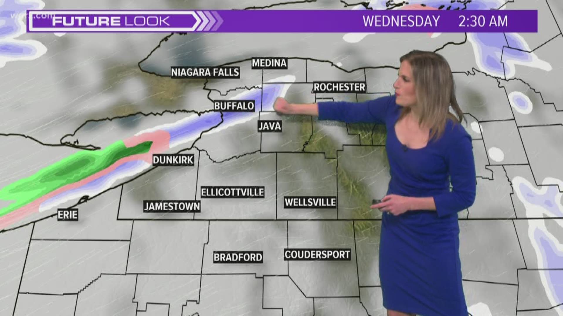Storm Team 2's Heather Waldman is tracking lake effect snow for Buffalo & WNY.