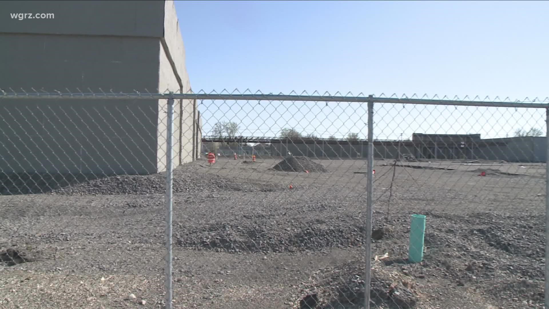 The major re-development project in the works for the former Northtown Plaza still has no activity on its site that was planned to become 'Station 12.'