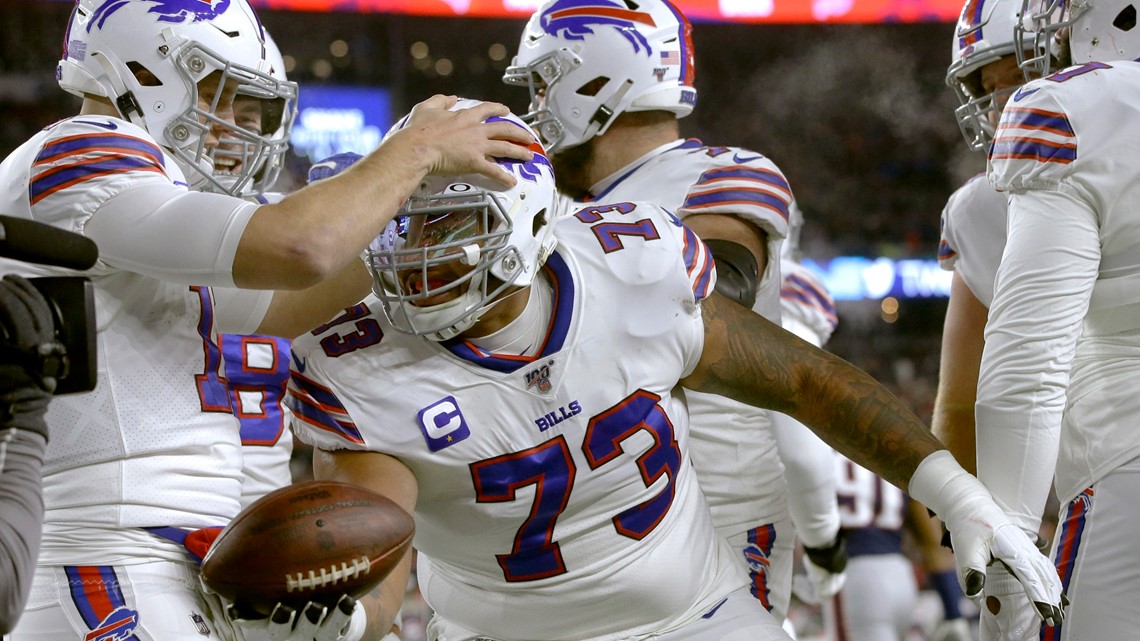 Buffalo Bills fans brave cold, root on wild-card win vs. Patriots