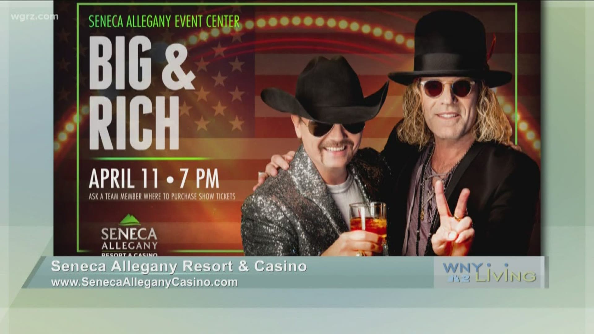 March 14 - Seneca Resorts and Casinos (THIS VIDEO IS SPONSORED BY SENECA RESORTS AND CASINOS)