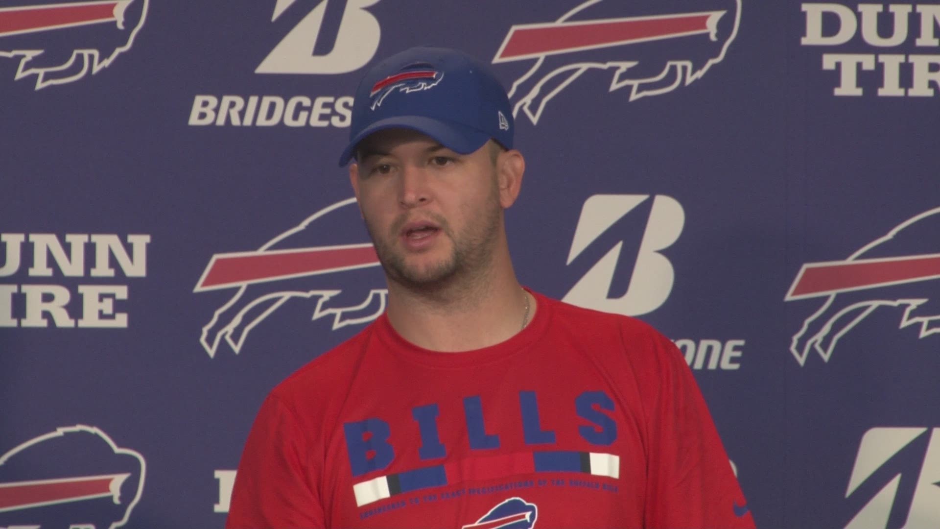 Bills QB's AJ McCarron and Nathan Peterman are focused on getting better not what the Bills do in the upcoming NFL draft.