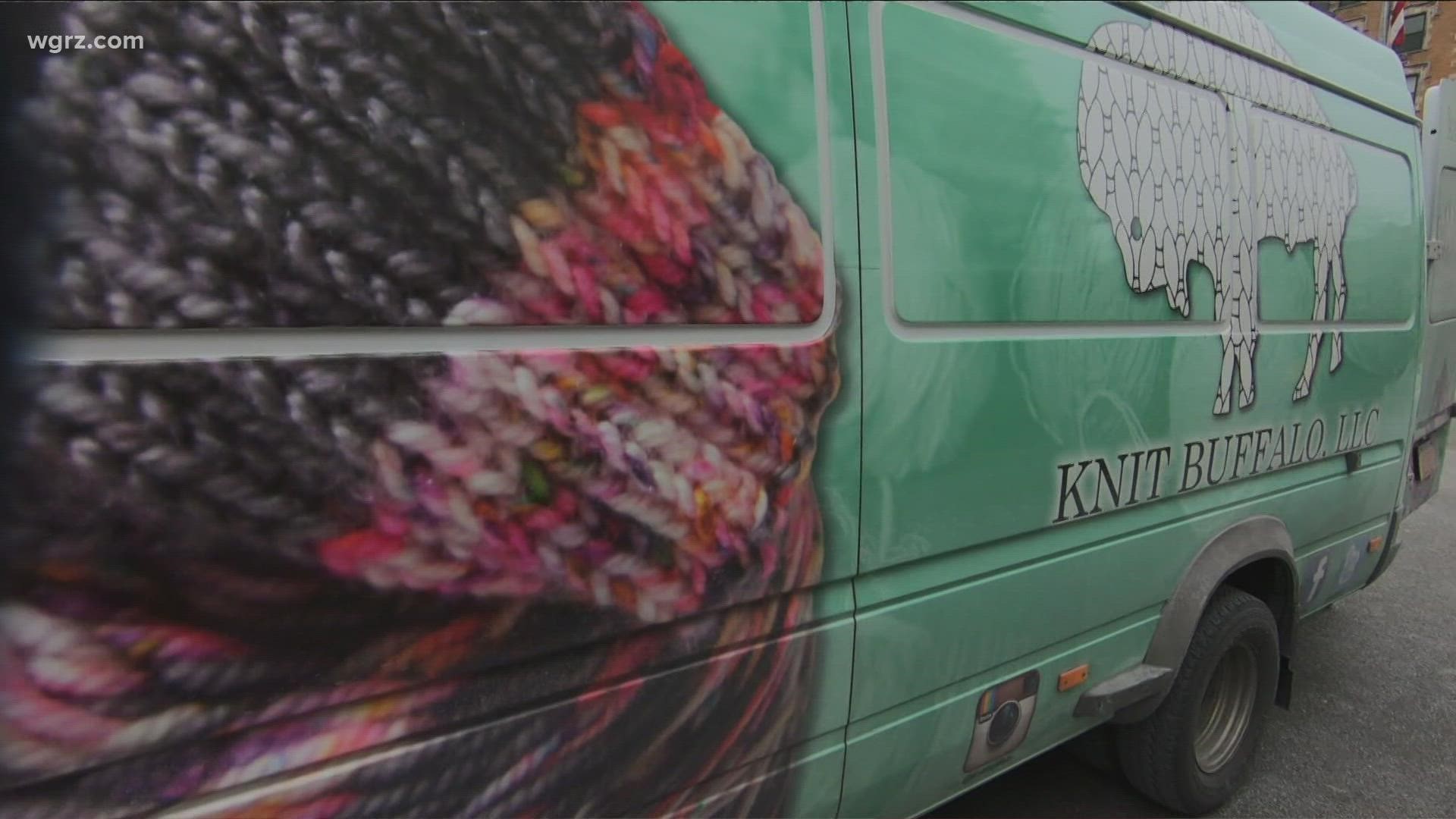 Most Buffalo: 'Knit Buffalo Yarn Truck'