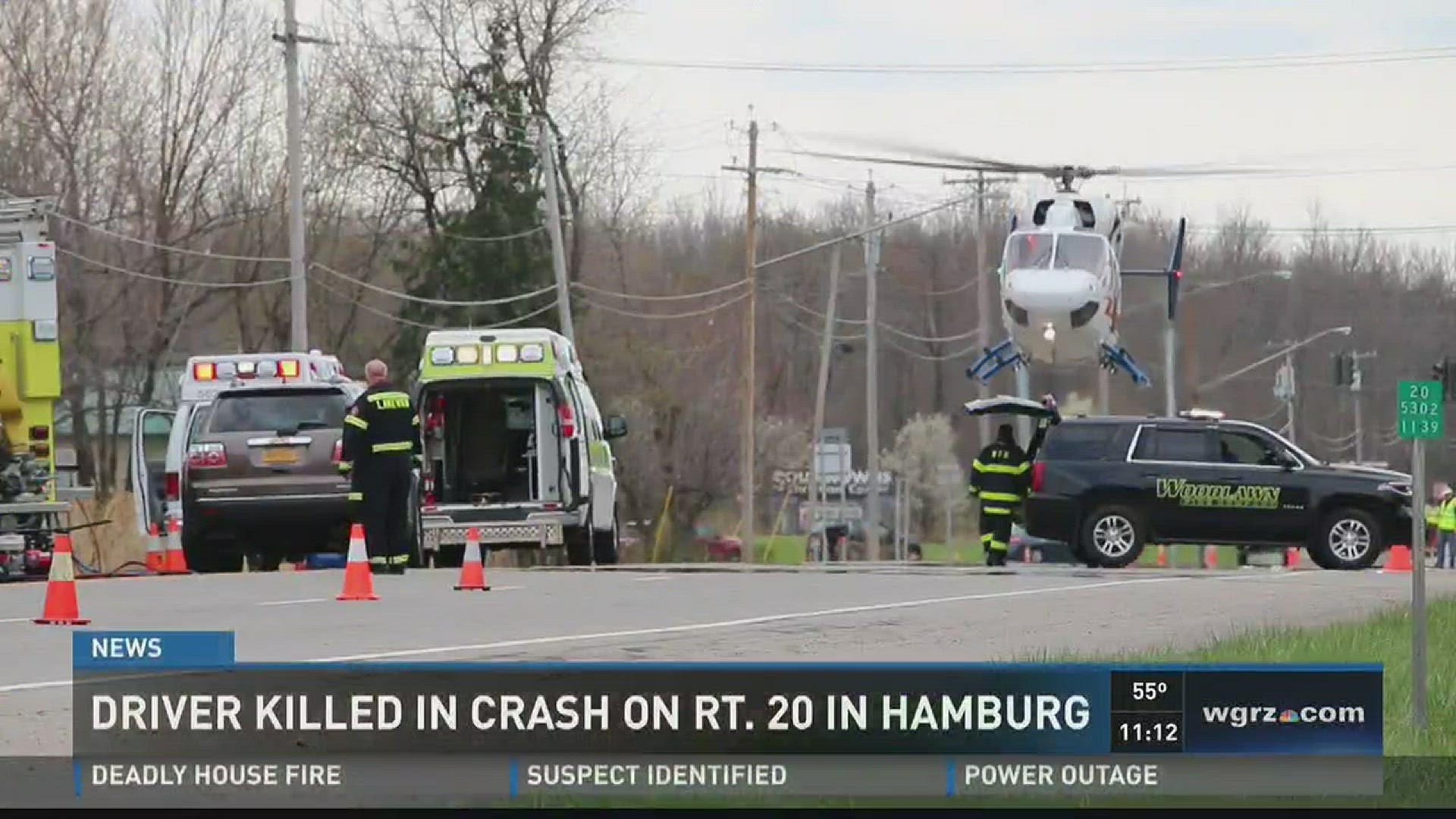 Fatal accident on Route 20 in Hamburg