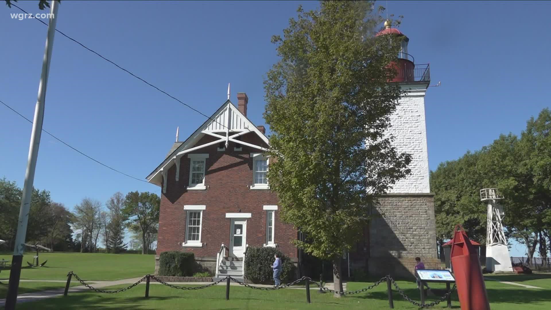 A visit to the historic Dunkirk lighthouse will give you a bird's eye view of Lake Erie and take you on a trip back in time.