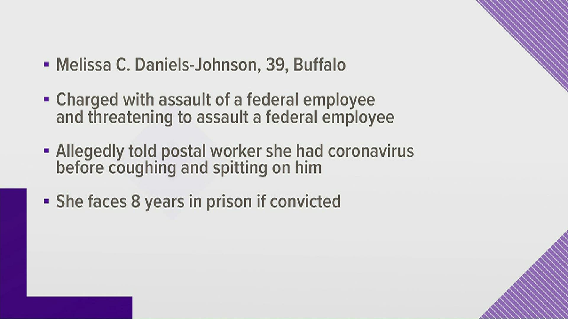 Daniels-Johnson faces up to eight years in prison... if she's convicted.