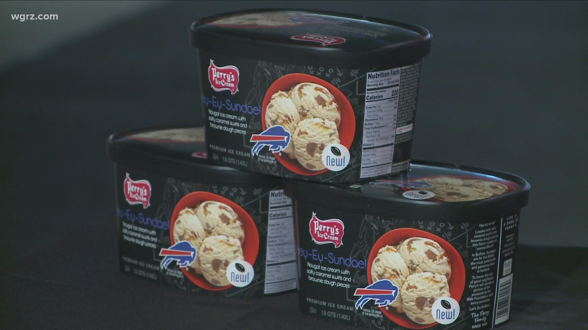 Perry's Introduces New Bills Themed Ice Cream